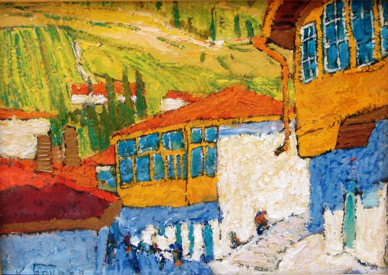 Britov Kim. In Gurzuf town
