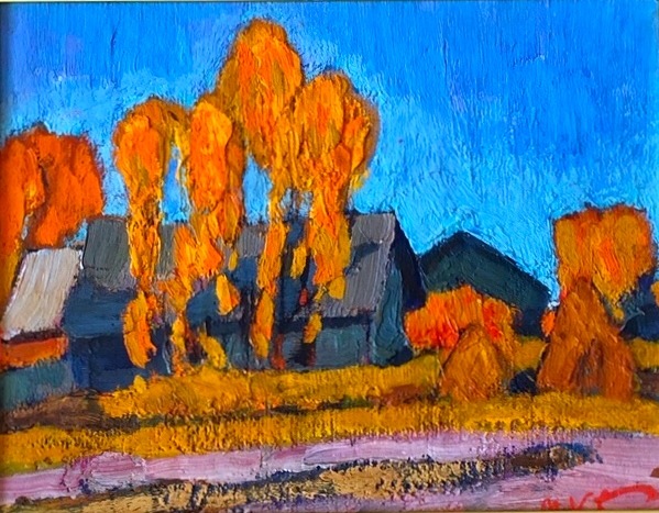 Britov Kim. Autumn in the village