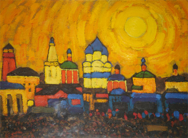 Britov Kim. Evening in Zuzdal