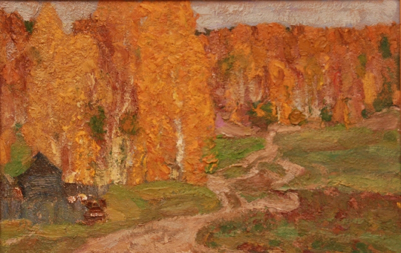 Egorov Valery. Road into forest